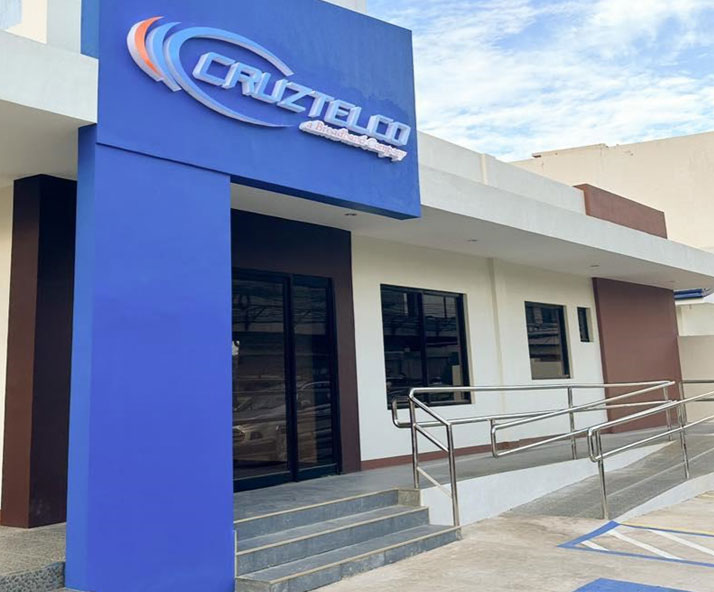 Exterior View of the Cruztelco Building Headquarters